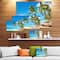 Designart - Tropical Beach - Photography Seascape Canvas Print